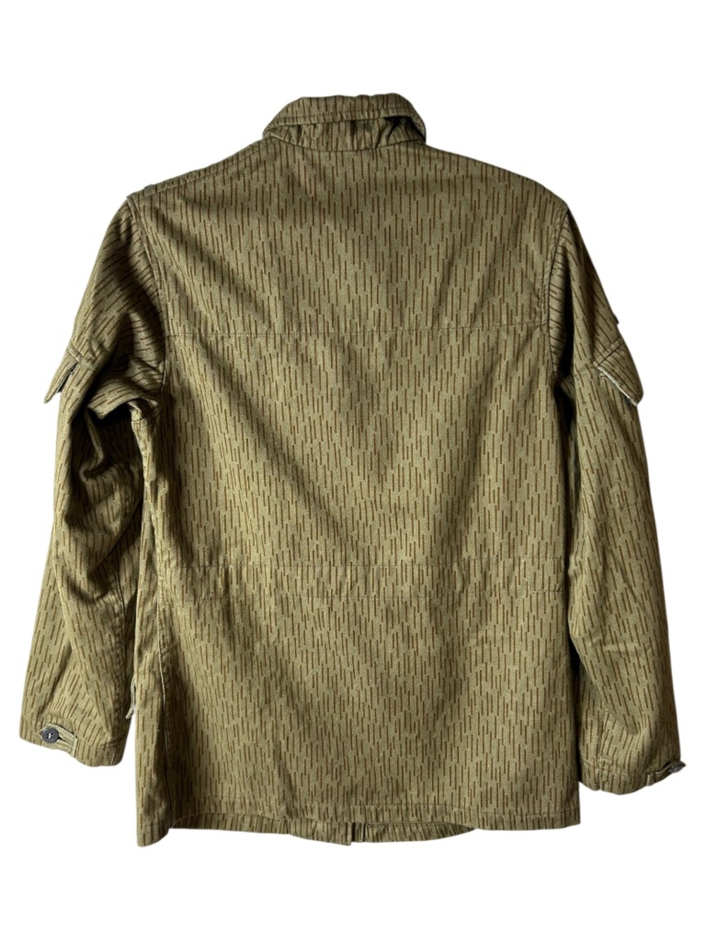 Vintage East German NVA Strichtarn Rain Camo Field Jacket Military M - Picture 5 of 12